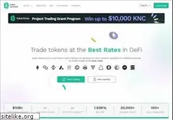 Sites similar to kyber.network