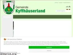 Sites similar to kyffhaeuser-land.de