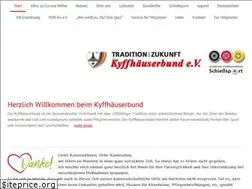 Sites similar to kyffhaeuserbundev.de