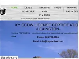 Sites similar to kygunclass.com