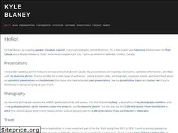 Sites similar to kyleblaney.com