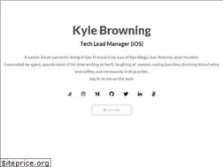 Sites similar to kylebrowning.com