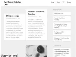 Sites similar to kyleharper.net