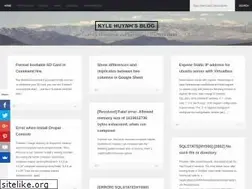 Sites similar to kylehuynh.com