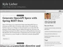 Sites similar to kylelieber.com