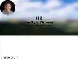 Sites similar to kylepfromer.com