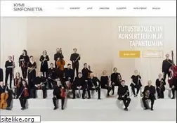 Sites similar to kymisinfonietta.fi