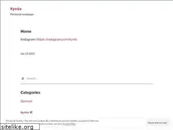 Sites similar to kynio.wordpress.com