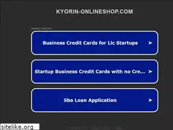 Sites similar to kyorin-onlineshop.com
