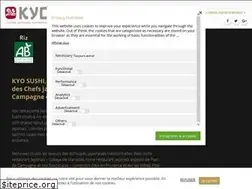 Sites similar to kyosushi.com