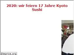 Sites similar to kyoto-sushi.de