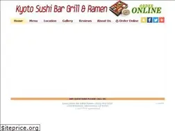 Sites similar to kyotosushibargrillramen.com
