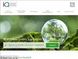 Sites similar to kyowaquality.com