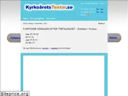 Sites similar to kyrkoaretstexter.se