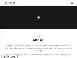Sites similar to kyrtsakaslaw.com