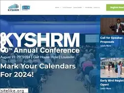 Sites similar to kyshrmconference.com