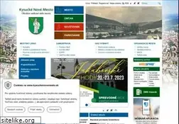 Sites similar to kysuckenovemesto.sk