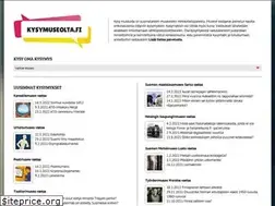 Sites similar to kysymuseolta.fi