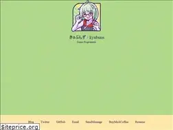 Sites similar to kyubuns.dev
