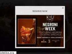 Sites similar to kyurestaurants.com