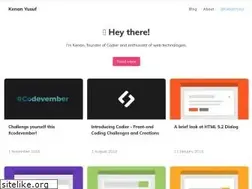 Sites similar to kyusuf.com