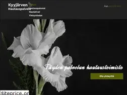 Sites similar to kyyjarvenhautauspalvelu.com