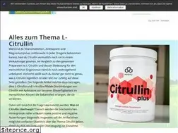 Sites similar to l-citrullin.de