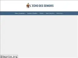 Sites similar to l-echo-des-seniors.fr