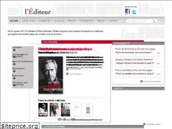 Sites similar to l-editeur.fr