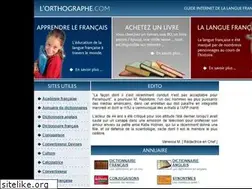 Sites similar to l-orthographe.com