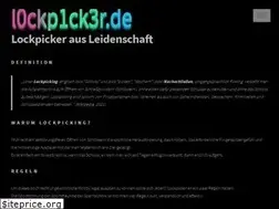 Sites similar to l0ckp1ck3r.de