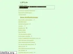 Sites similar to l3p3.de