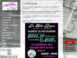 Sites similar to la-belleepoque.fr