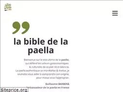 Sites similar to la-bible-de-la-paella.fr