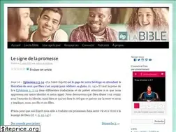 Sites similar to la-bible.info