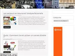 Sites similar to la-bourse-pas-a-pas.com