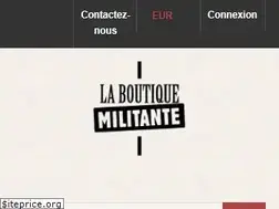 Sites similar to la-boutique-militante.com
