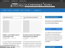 Sites similar to la-chronique-agora.com