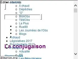 Sites similar to la-conjugaison.nouvelobs.com