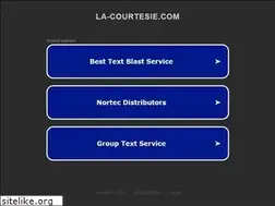 Sites similar to la-courtesie.com