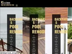Sites similar to la-decks.com
