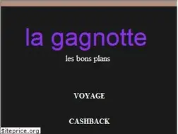 Sites similar to la-gagnotte.com
