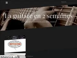 Sites similar to la-guitare-en-2-semaines.com
