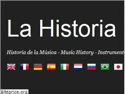 Sites similar to la-historia-musical.blogspot.com