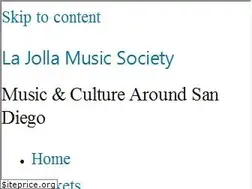 Sites similar to la-jolla-music-society.com