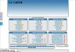 Sites similar to la-letra.com