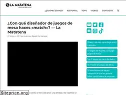 Sites similar to la-matatena.com