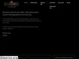 Sites similar to la-memoria.com