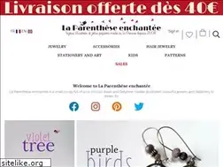 Sites similar to la-parenthese-enchantee.fr