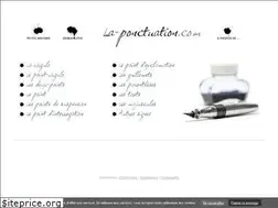 Sites similar to la-ponctuation.com